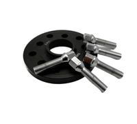 MKVAXR Wheel Spacers 5x100 5x112 15mm 20mm CB:57.1 Wheel Adapter, for Kit CC, for Golf, for POLO, for Tiguan, Car Separadores Wheel Spacer(Black 1PCS-20MM)