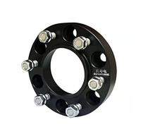 MKVAXR Wheel Spacers 6x139.7 25-38mm Hubcentric 93.1 Car Accessories Aluminum Wheel Adapter, for Ford, for Ranger Car Separadores Wheel Spacer(Black 1 PIECE 30MM)