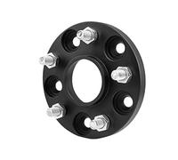 MKVAXR Wheel Spacers 6x139.7 Hubcentric106.2 Aluminum Car Wheel Spacer Adapter 25-38mm, for Toyota, Tacoma Hilux, for Land Cruiser, Separadores Wheel Spacer(Black 1 PIECE 25MM)