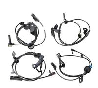 MKVAXR Wheel Speed ABS Sensor, for Mitsubishi, For Lancer For Outlander 2007-2012 4670A576 4670A575 4670A580 4670A579 ABS System Sensor(BLACK 4PCS)