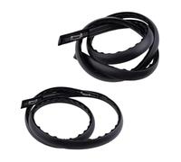 MKVAXR Window Door Seals 1 Pair Car Roof Weatherstrip Moulding Trim Seal Black Rubber, for Civic, 2012 2013 2014 2015 Car Door Seal Strip