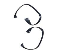 MKVAXR Window Door Seals 2Pcs Auto Parts Rubber Sealing Trim Headlamp Decorative Strip, for Cayenne, 2011 2012 2013 2014 Car Interior Replacement Parts Car Door Seal Strip