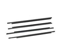 MKVAXR Window Door Seals 4Pcs Car Window Outer Weatherstrip Side Door Glass Rubber Belt Moulding Trim Sealing Protector, for Toyota, for Prius 2004-2009 Car Door Seal Strip