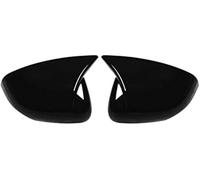MKVAXR Wing Mirror Cap Car Styling Carbon Fiber, for Benz, for A Class CLA C118 W177 Rearview Covers Sticker Trim Accessories Frame Door Horn Cover (Color : Carbon) Rearview Mirror Frame(Black)