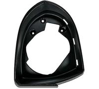 MKVAXR Wing Mirror Cap, for Kia, for Sportage R 2012 2013 2014 2015-2017 Housing Outer Rearview Auto Left Right Side Frame Holder Cover (Color : LH No groove) Rearview Mirror Frame(BLACK RH No groove)