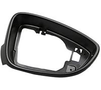 MKVAXR Wing Mirror Cap Side Housing Frame, for Passat, B7, for CC, for Jetta, MK6 Rearview Cover (Color : Right) Rearview Mirror Frame(BLACK Right)