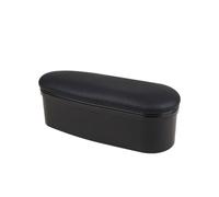 MKWGZPGW Car Door Armrest for SKoda Kodiaq/Kodiaq GT 2017-2025, Retractable Elbow Support Storage Box, Leather Left Hand Armrest Support, Door Wrist Arm Rest Cushion,Black