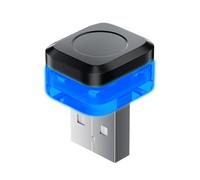 MKWGZPGW Car LED Atmosphere Lights for Seat Ibiza FR 2023 2024 2025, USB Monochrome Interior Ambient Lights, Mini Compact Lamps, Plug Play, Decoration Accessories, Blue Light
