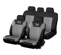 MKWGZPGW Car Seat Cover For Vauxhall Crossland X Grandland X, Covers Full Set Carseat Protectors Sets Auto Front Rear Pew Interior Kit Protector Accessories,D