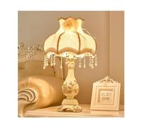 MKYOKO Elegant Retro Table Lamp Victorian Style Traditional Bedside Table Lamp Bedside Table Night Lamp Living Room Bedroom Office Lamp