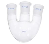 Ml Laboratory Three-necked Flask round Bottom Glass Boiling Flask