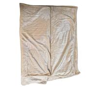 ml MassAri Limited Fleece Throw Blanket for Sofa, Couch & Bed | OEKO-TEX Certified Fluffy Fleece Blankets 200x240cm Size | Luxurious Cosy & Breathable Reversible Blankets (BEIGE, SUPER KING)