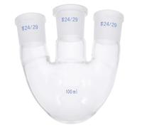 Ml Three-necked Laboratory Boiling Flask Glass round Bottom
