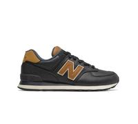 ML574OMD New Balance 574 Black Workwear Navy Mens Shoes Trainers Sneakers