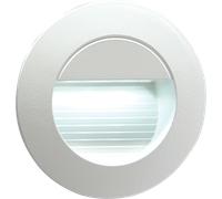 MLA 230V IP54 Recessed Round Indoor/Outdoor LED Guide/Stair/Wall Light White LED, NH020W