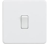Mla Knightsbridge 10Ax 1 Gang Intermediate Switch Matt White - Sf1200Mw