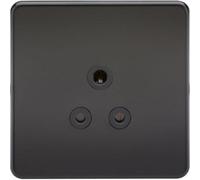 Mla Knightsbridge 5A Unsocket Matt Black W/black Insert - Sf5Amb