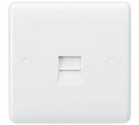 Mla Knightsbridge Curved Edge Telephone Master Socket - Cu7300