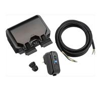Knightsbridge OPRCDKIT Weatherproof IP66 2G RCD Outdoor Socket Kit