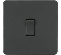 Mla Knightsbridge Screwless 10Ax Intermediate Switch Anthracite - Sf1200At
