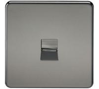 Mla Knightsbridge Telephone Extension Socket Black Nickel - Sf7400Bn