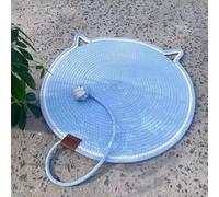 MLAQCFRP Cotton Rope Woven cat Scratch pad, Toy Ball Integrated cat Sleeping pad, Scratch Resistant, wear-Resistant, Washable pet pad