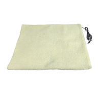 MLAQCFRP USB Heating pet Electric Blanket, Low Voltage Dog pad, cat pad, pet nest, pet Heating and Warmth, Simple Winter Design(White)