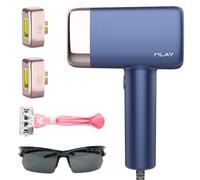 MLAY IPL Laser Hair Removal Device, 0.5 Sec/Flash, Painless & Long Lasting Hair Removal(20J), 3 Lamp Heads, Ice Cooling Hair Laser Removal Machine for Facial, Bikini Laser Hair Removal for Women Men