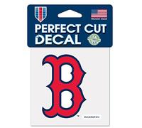 MLB Boston Red Sox 28971014 Perfect Cut Color Decal, 4 x 4, Black by WinCraft