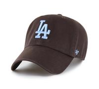 '47 Brand Los Angeles Dodgers Mlb Los Angeles Dodgers Foundation Clean Up Cap Cap Brown