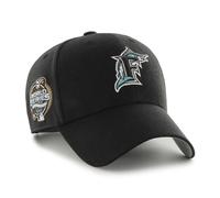 MLB Miami Marlins '47 Brand Snapback MVP Cap Black, Adjustable
