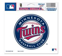 MLB Minnesota Twins 14422010 Multi-Use Colored Decal, 5 x 6 by WinCraft