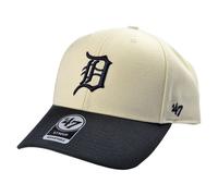 MLB MVP 47 Two Tone Baseball Cap Detroit Tigers Natural One Size