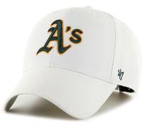 MLB Oakland Athletics A's White Cap Baseball Baseball Cap MVP 196505125710 Hat