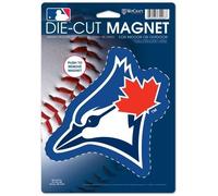 MLB Toronto Blue Jays 82044013 Die Cut Logo Magnet, Small, Black by WinCraft