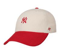 47 Mlb New York Yankees Cord Base Runner Tt Clean Up Cap Beige