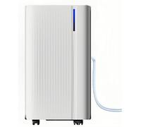 MLDNLD 12L/Day Dehumidifier for Home & Basement - Digital Display, 24Hr Timer, Washable Filter, 2L Tank - Lowest Running Cost, Perfect for Drying Clothes & Large Rooms（Energy Class A）