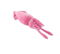 MLEJICLZD Colorful, bauble, bite-resistant pet baubles; fun and realistic vegetable soft and interactive plush various styles of fruit(Squid 35cm)