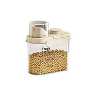 MLEJICLZD Household kitchen sealed grain barrel large capacity grain storage tank flour barrel insect-proof dampness rice barrel storage sealed tank(1.6L)