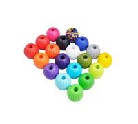 MLEJICLZD Pet EVA hollow rubber ball 7cm/9cm bite-reject floating water - indestructible outdoor training bauble for golden retrievers(1 Pcs Random Color,7CM)