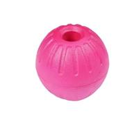 MLEJICLZD Pet EVA hollow rubber ball 7cm/9cm bite-reject floating water - indestructible outdoor training bauble for golden retrievers(Pink,9CM)