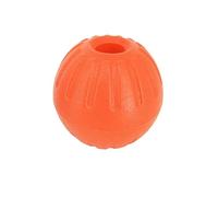 MLEJICLZD Pet EVA hollow rubber ball 7cm/9cm bite-reject floating water - indestructible outdoor training bauble for golden retrievers(Orange,9CM)
