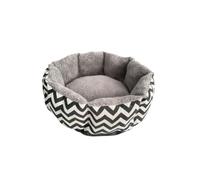 MLEJICLZD Stylish and warm pet beds, cat and dog, economical and affordable, many styles to choose from, indoor resting place(Wave pattern,L)