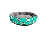 MLEJICLZD Stylish and warm pet beds, cat and dog, economical and affordable, many styles to choose from, indoor resting place(Green Dog,M)