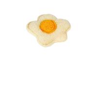 MLEJICLZD This loofah bauble is a fun and entertaining for cats. Its adorable design helps with teeth cleaning and promotes fitness(Sunflower,Pack of 3)