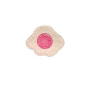 MLEJICLZD This loofah bauble is a fun and entertaining for cats. Its adorable design helps with teeth cleaning and promotes fitness(A small egg,OPP)