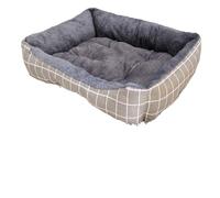 MLEJICLZD Universal thickened bed for pets, warm and breathable cat and dog sofa cushion in winter - multi-purpose fashionable sleeping(Gray,XXXL)