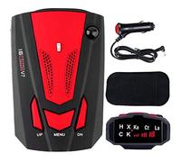 Radar Detector Max 800m Long-Range Radar Speed Detector with Speed Voice Prompt City/Highway Modes for Cars 360-Degree Monitoring Police Radar Detector