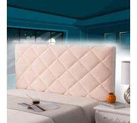 mlhk Bed Headboard Cover Slipcover Padded Headboard Cover Headboard Headboard Slip Cover Cushion Slip Cover Single/Double/Queen King/Super King Size Beds,pink-220cm