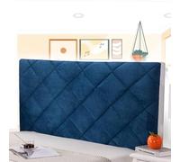 mlhk Bed Headboard Cover Slipcover Padded Headboard Cover Headboard Headboard Slip Cover Cushion Slip Cover Single/Double/Queen King/Super King Size Beds,blue-100cm
